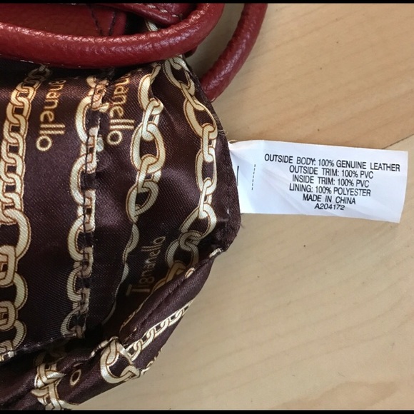 Small Red Tignanello Leather Crossbody - Picture 4 of 6